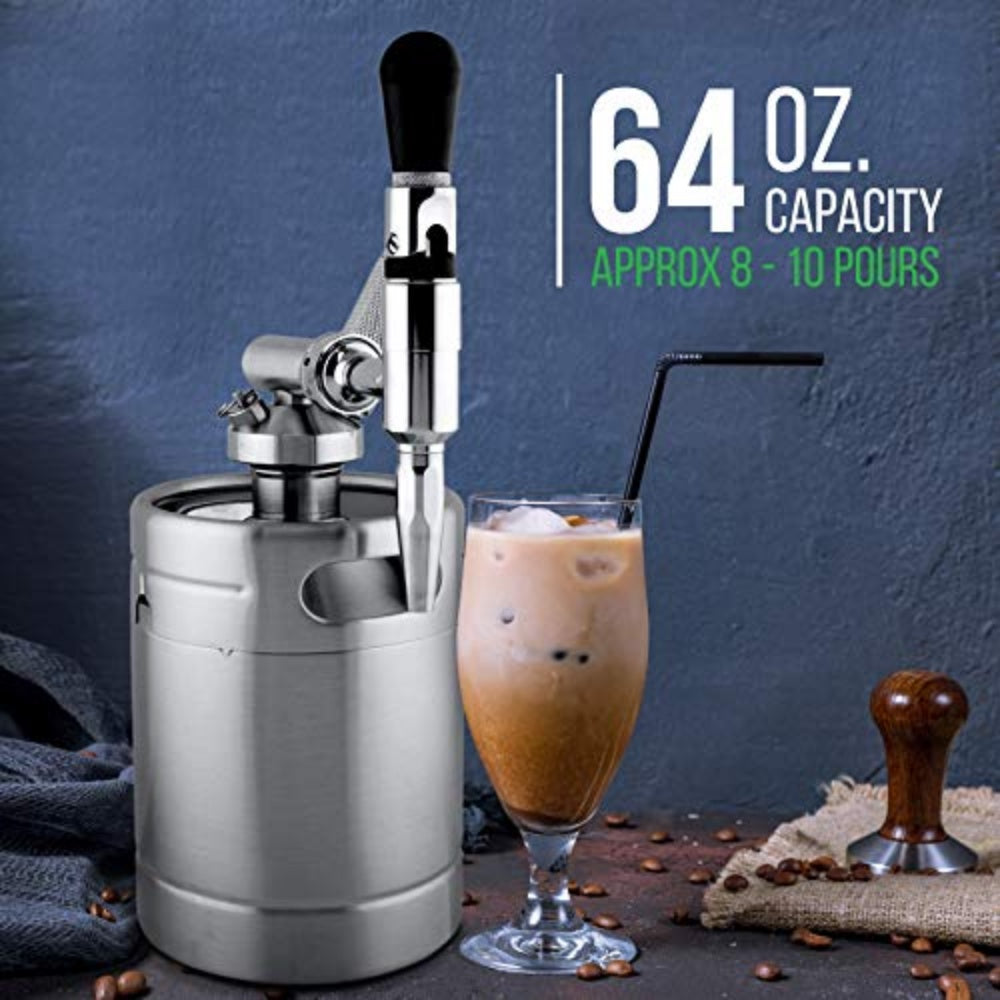 Nitrogen Coffee Machine Stainless Steel Coffee Barrel shoam