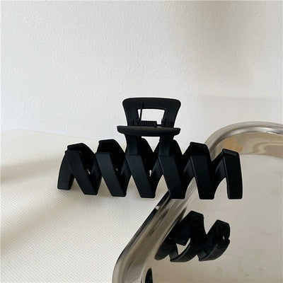 Shark Clip Large Temperament Hair Claw Back Head Updo Hair Accessories New Large Barrettes Female Back Head Headdress