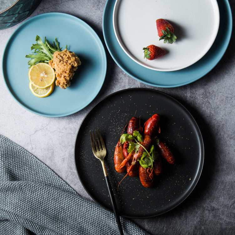 Household ceramic dish minimalist