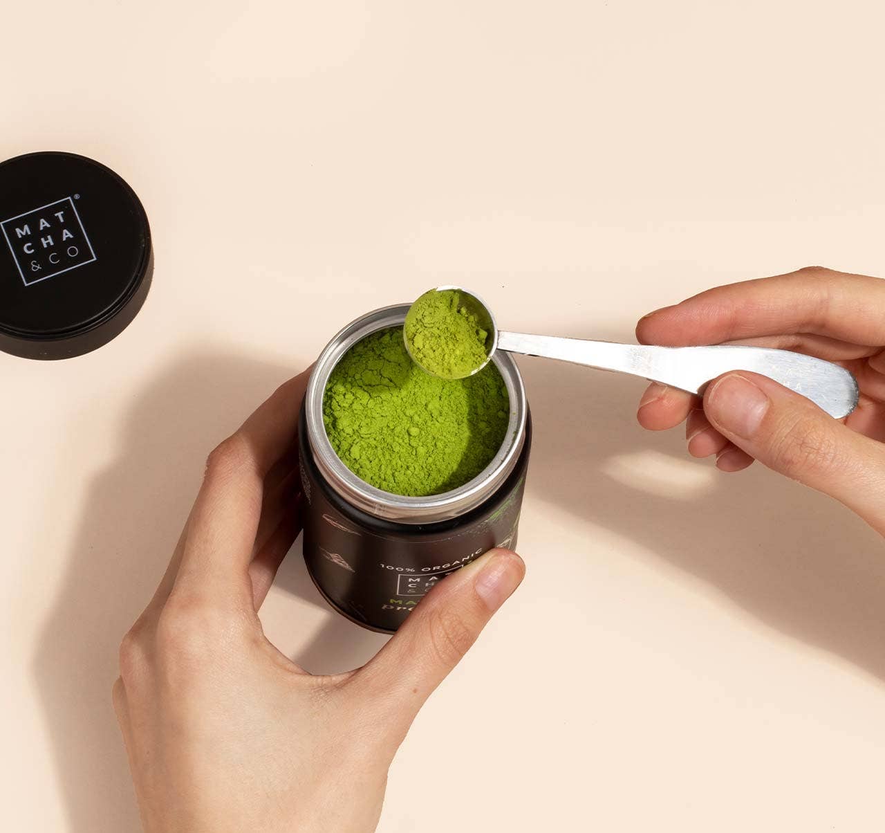 Premium matcha tee