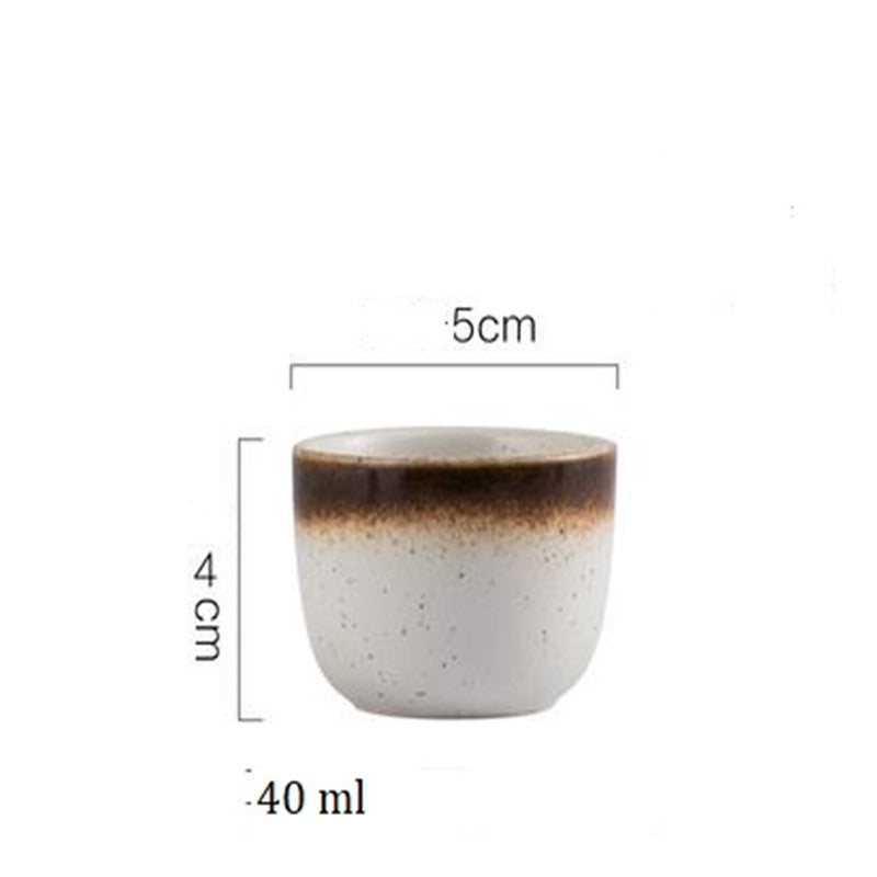 Ceramic sake cup tea mug