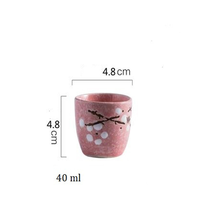 Ceramic sake cup tea mug