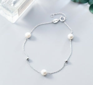 Temperament Beads Pearl Bracelet soft