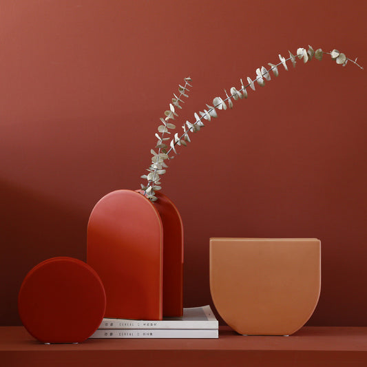 Creative ceramic vase forms
