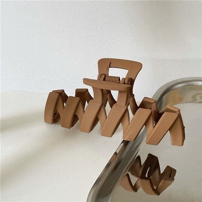 Shark Clip Large Temperament Hair Claw Back Head Updo Hair Accessories New Large Barrettes Female Back Head Headdress