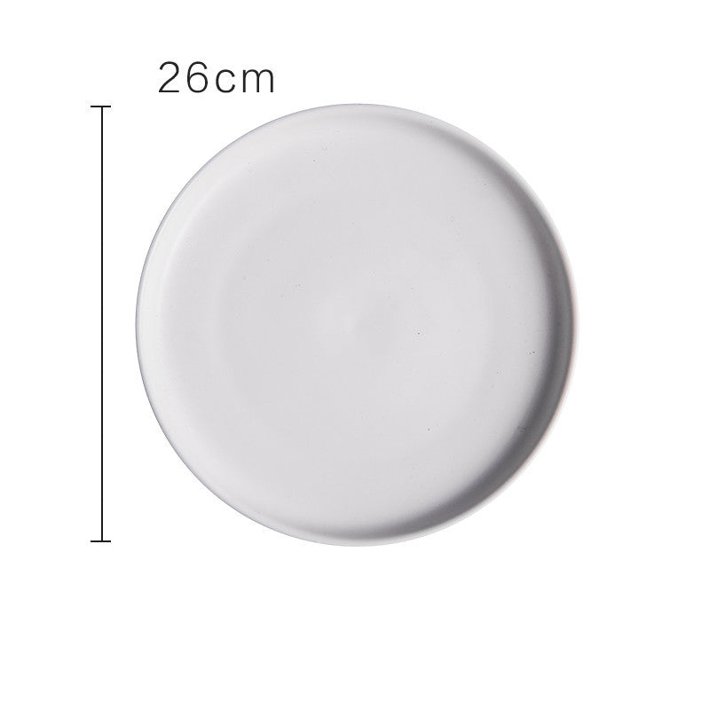 Household ceramic dish minimalist