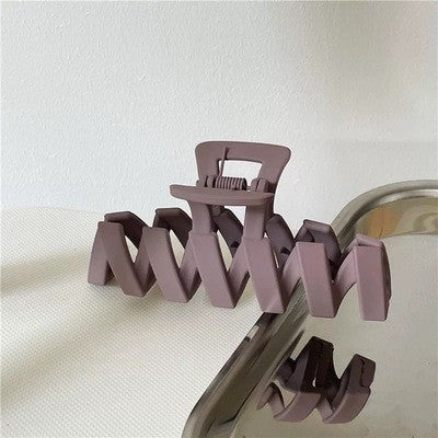Shark Clip Large Temperament Hair Claw Back Head Updo Hair Accessories New Large Barrettes Female Back Head Headdress