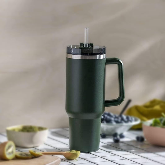Tumbler Silicone Travel Cup Straw Set