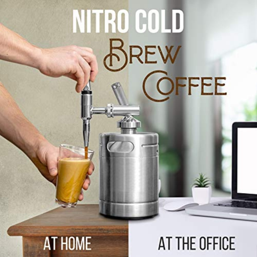 Nitrogen Coffee Machine Stainless Steel Coffee Barrel shoam