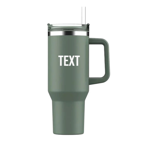 Minimalist Personalized Thermos Tumbler - Perfect for Yoga, Pilates & Mindfulness | Custom Name Mug by Sense Studio 20 oz (590 ml) BPA-free