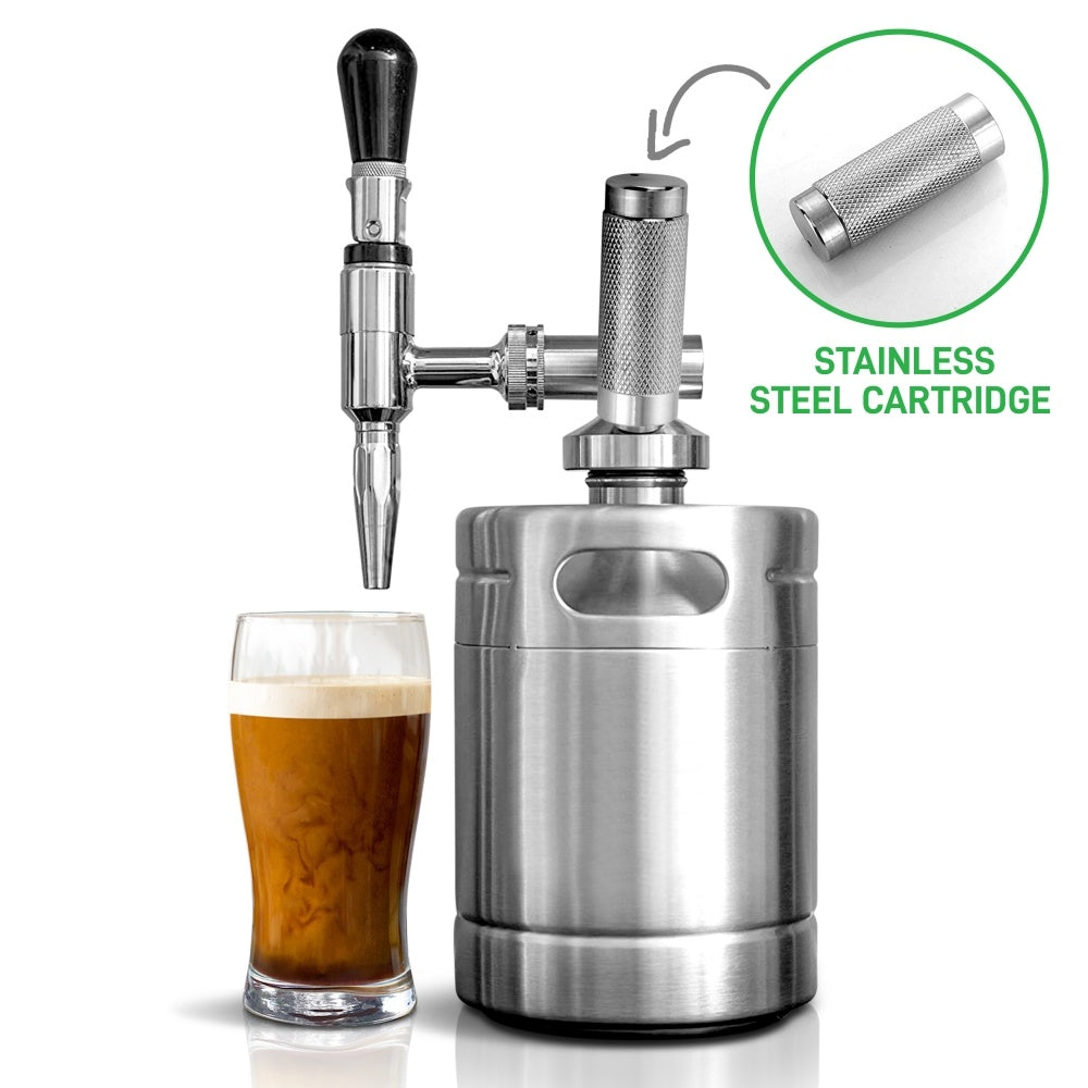 Nitrogen Coffee Machine Stainless Steel Coffee Barrel shoam