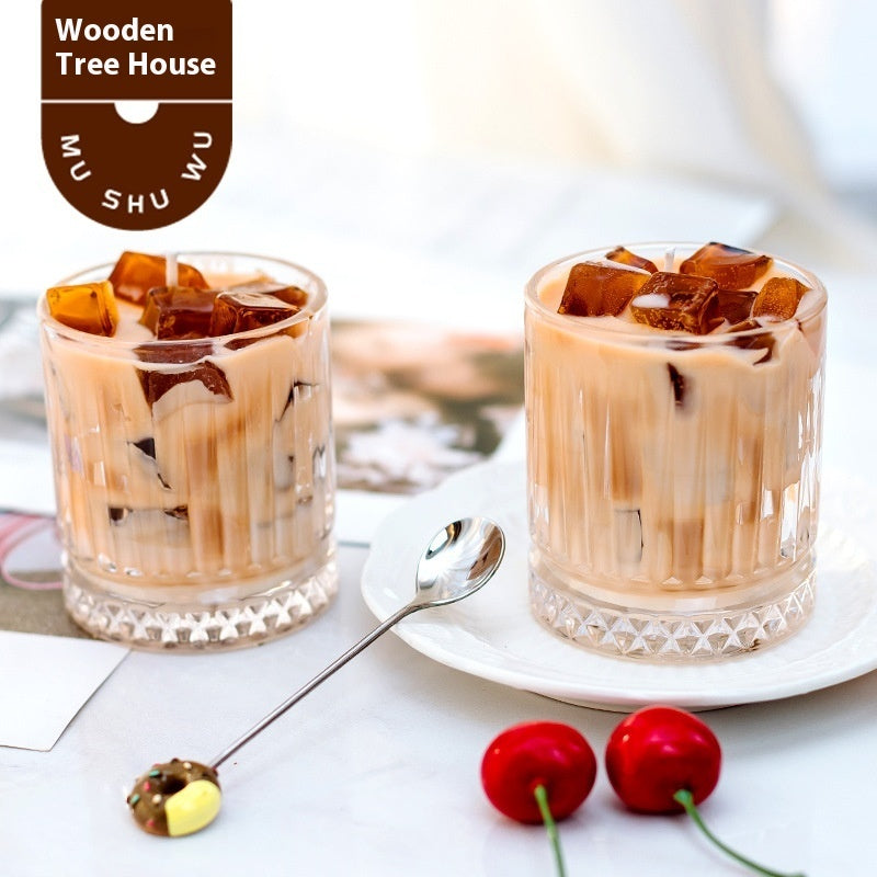 High-grade Coffee Aroma Jelly Wax Glass Candle Espresso Martini Iced Latte